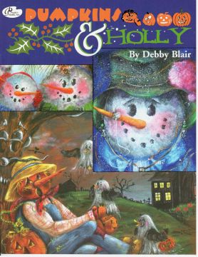Pumpkins & Holly - Debby Blair